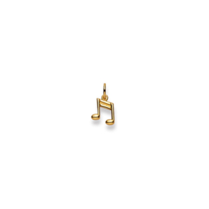 Musiknote Anhänger in 750/18 Karat Gelbgold - 1156.08516/0001