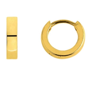Creolen Gelbgold 18 Karat 750 - 10 mm
