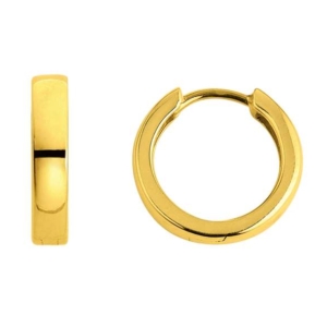 Creolen Gelbgold 18 Karat 750 - 14 mm