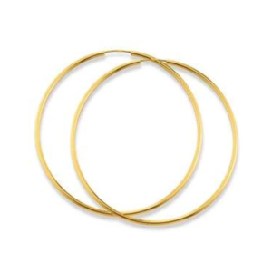 Kreolen 18 Karat Gelbgold-750 - 60 x 2 mm