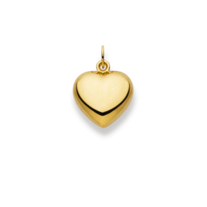 Herzanhänger 18 Karat Gold 750 - 13 x 13 mm