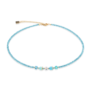 Coeur de Lion Joyful Colours Update Damen Collier in Gold & Türkis - 4464/10-0600