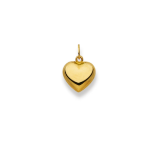 Herzanhänger 18 Karat Gelbgold 750 - 11x11 mm