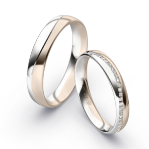Rauschmayer Trauringe mit 29 Brillanten 0.145 ct. - 72-50032