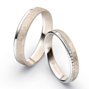 Rauschmayer Trauringe mit 19 Brillanten 0.095 ct. - 73-50033