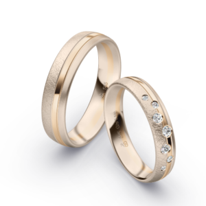 Rauschmayer Trauringe mit 7 Brillanten 0.1 ct. - 73-50036