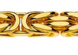 Armband Königskette klassisch Gelbgold 750 ca. 6.0mm x 22cm