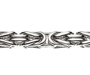 Armband Königskette klassisch Weissgold 750 ca. 3.3mm x 19cm