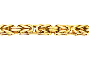 Collier Königskette klassisch Gelbgold 750 ca. 2.0 mm x 50 cm