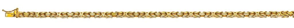 Collier Königskette klassisch Gelbgold 750 ca. 3.5mm x 50cm