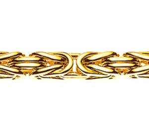 Collier Königskette klassisch Gelbgold 750 ca. 3.5mm x 50cm