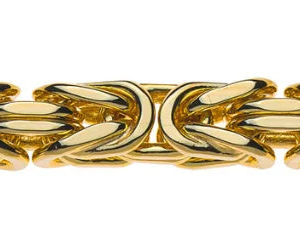 Collier Königskette klassisch Gelbgold 750 ca. 5.0mm x 45cm