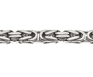 Armband Königskette klassisch Weissgold 750 ca. 2.5mm 22cm