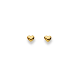 Herz Ohrstecker 18K Gelbgold 750 - 1163.03489/0002