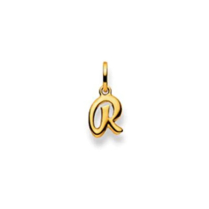 Buchstaben Anhänger in 18 Karat Gold - 750 - R