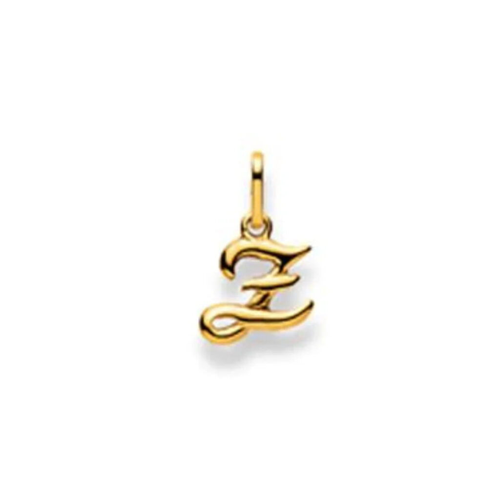 Buchstaben Anhänger in 18 Karat Gold - 750 - Z