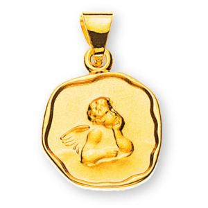 Schutzengel in 750/18 Karat Gelbgold - AME1008