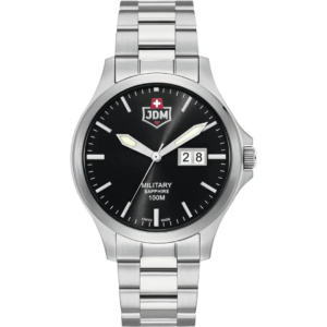 JDM Military Alpha Big Date 41.5 MM Herrenuhr - JDM-WG014-01
