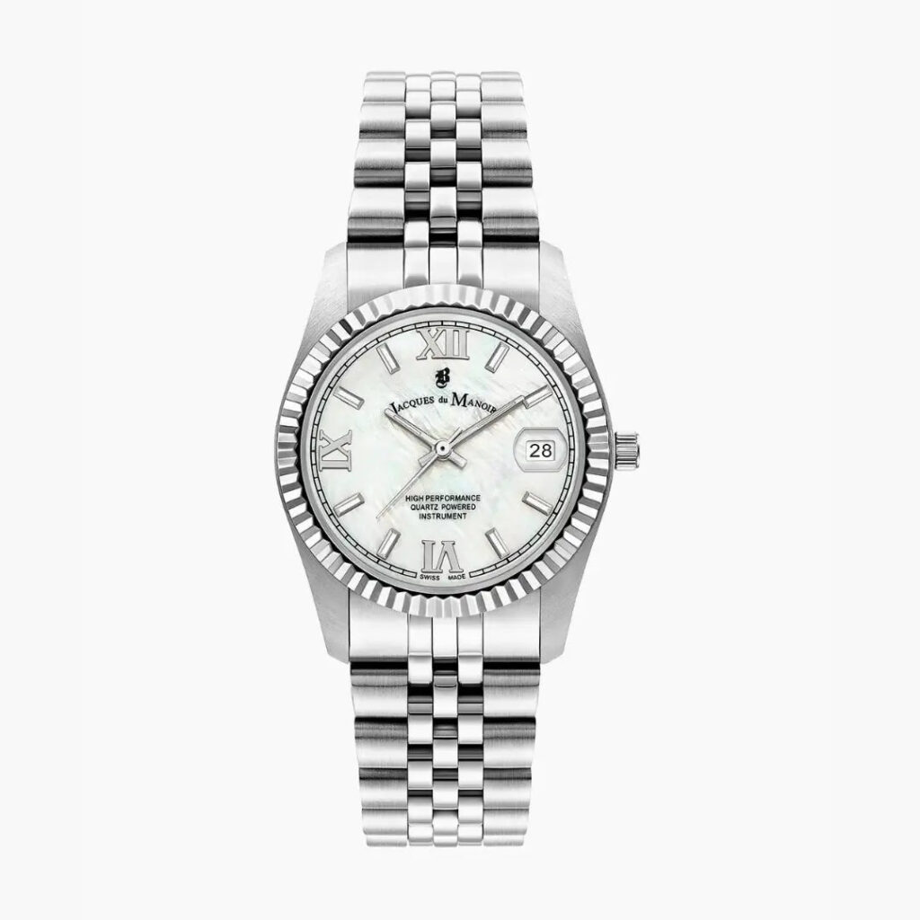 Jacques Du Manoir Inspiration Roman 34 MM Quarz Damenuhr - JWL01301