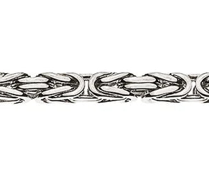 Armband Königskette Klassisch Weissgold 750 ca. 2.5mm x 19cm