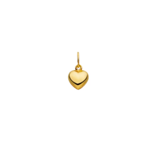 Herzanhänger 18 Karat Gelbgold 750 - 6x6 mm