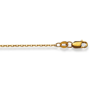 Ankerhalskette 18 Karat Gold 750 in Gelbgold 45cm x  1.3 mm