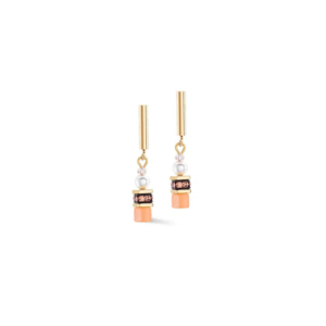 Coeur de Lion GeoCube Mini Fusion Pearls Damenohrstecker - 4087/21-0230