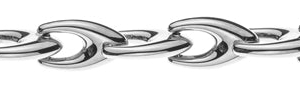 Collier Weissgold 750 V-Form - CGO200245