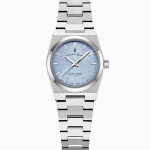 Elegante Damen-Armbanduhr mit hellblauem Zifferblatt - JWL05602