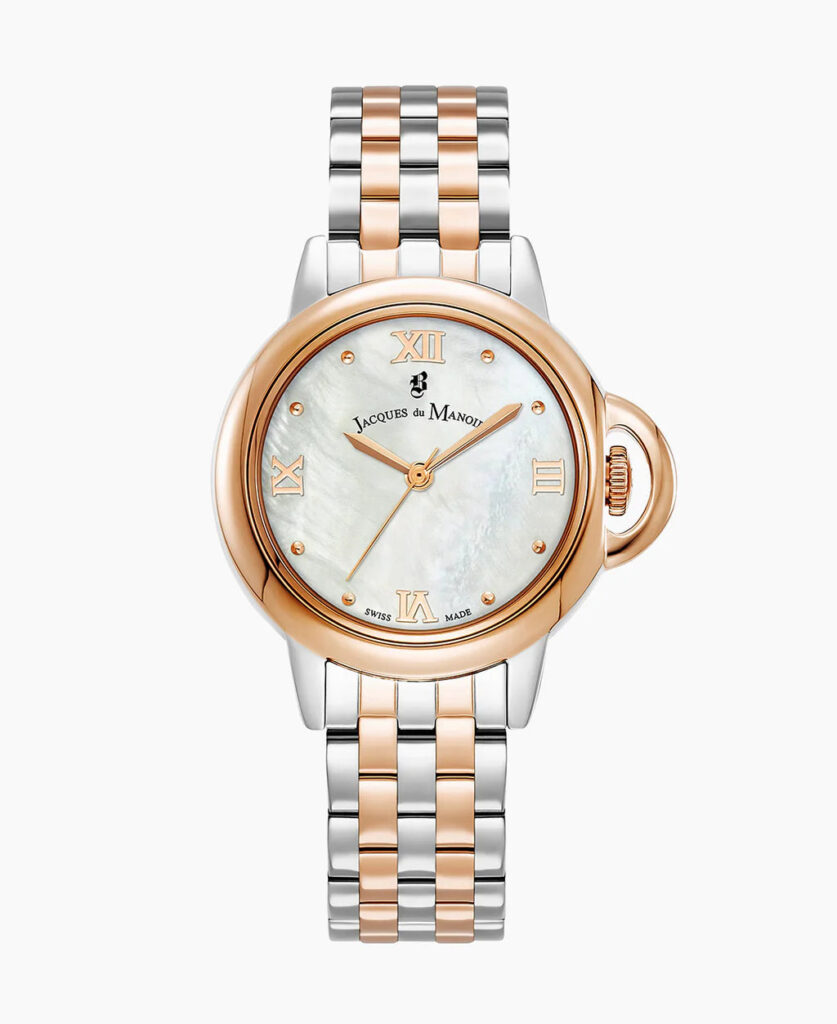 Jacques Du Manoir Grace Quarz Damenuhr Bicolor - JWL02503