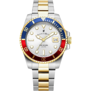 Jacques Du Manoir Pro Scuba 40.5 MM Quarz Herrenuhr - JWG02704