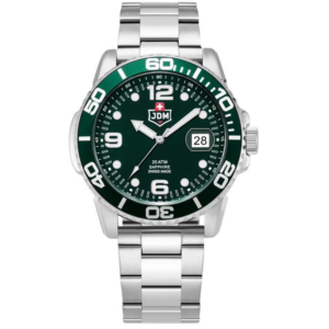 JDM Militär Mike Plus Grüne Sunray Herrenuhr - JDM-WG029-01