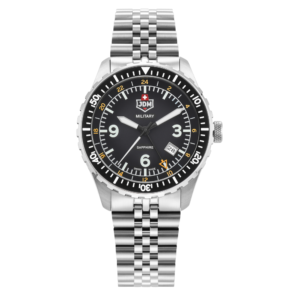 JDM Militär Wingman Schwarze Herrenuhr - JDM-WG028-03