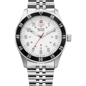 JDM Zulu Herrenuhr mit Weisse Zifferblatt - JDM-WG027-03