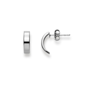 Creolen Weissgold 18 Karat 750 - 3 mm