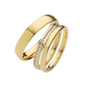 Rauschmayer First Individual Love - Trauringe mit 30 Brillanten 0,15 ct.