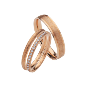 Rauschmayer First Individual Love - Trauringe mit 22 Brillanten 0,22 ct./ges.