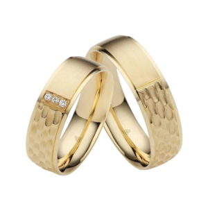 Rauschmayer First Individual Love - Trauringe mit 3 Brillanten 0,0225 ct./ges.