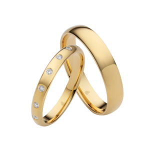 Rauschmayer First Individual Love - Trauringe mit 15 Brillanten - 03038