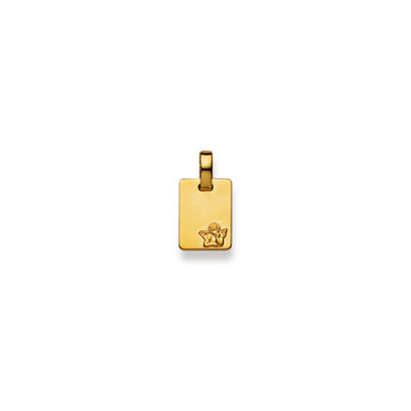 Schutzengel Anhänger in 750/18 Karat Gelbgold - 1158.02449/0001