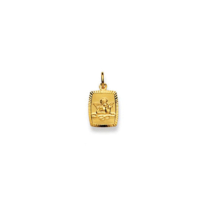 Schutzengel Anhänger in 750/18 Karat Gelbgold - 1158.02596/1000