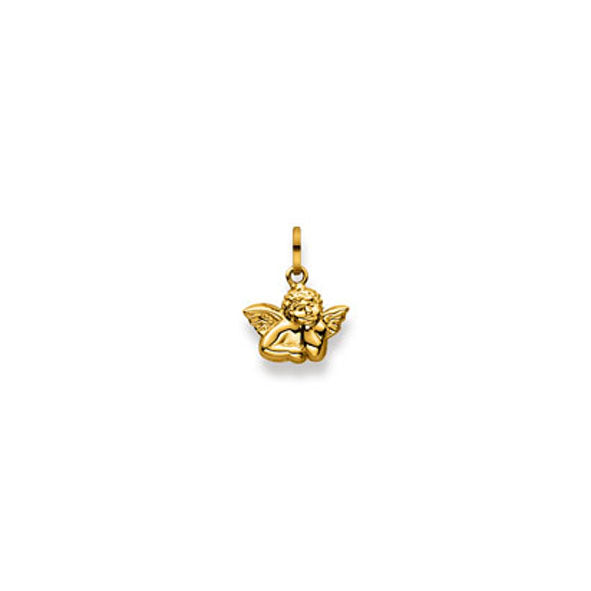Schutzengel Anhänger in 750/18 Karat Gelbgold - 1158.03367/0001