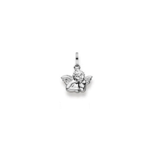 Anhänger Schutzengel in 750/18 Karat Weissgold, Poliert - 1258.03367/0001