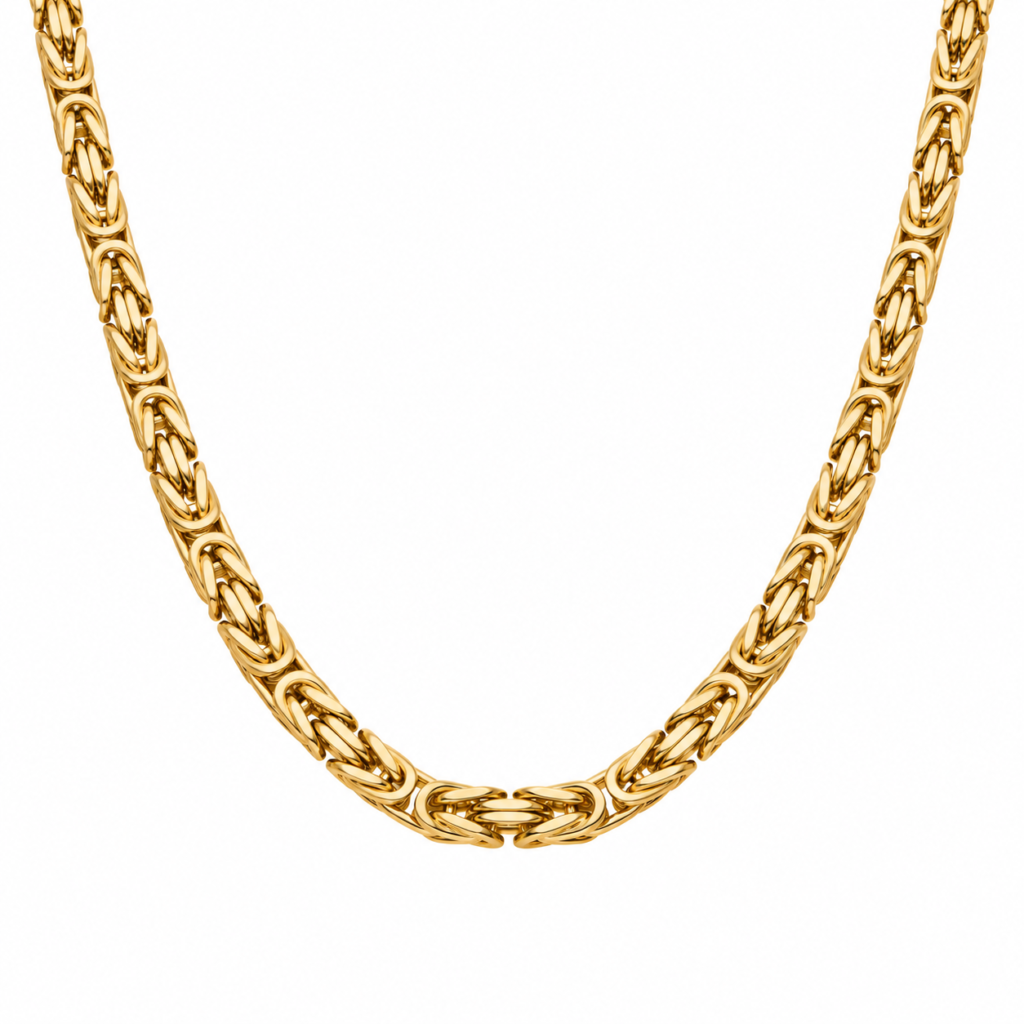 Collier Königskette klassisch Gelbgold 750 ca. 5.0mm 55cm
